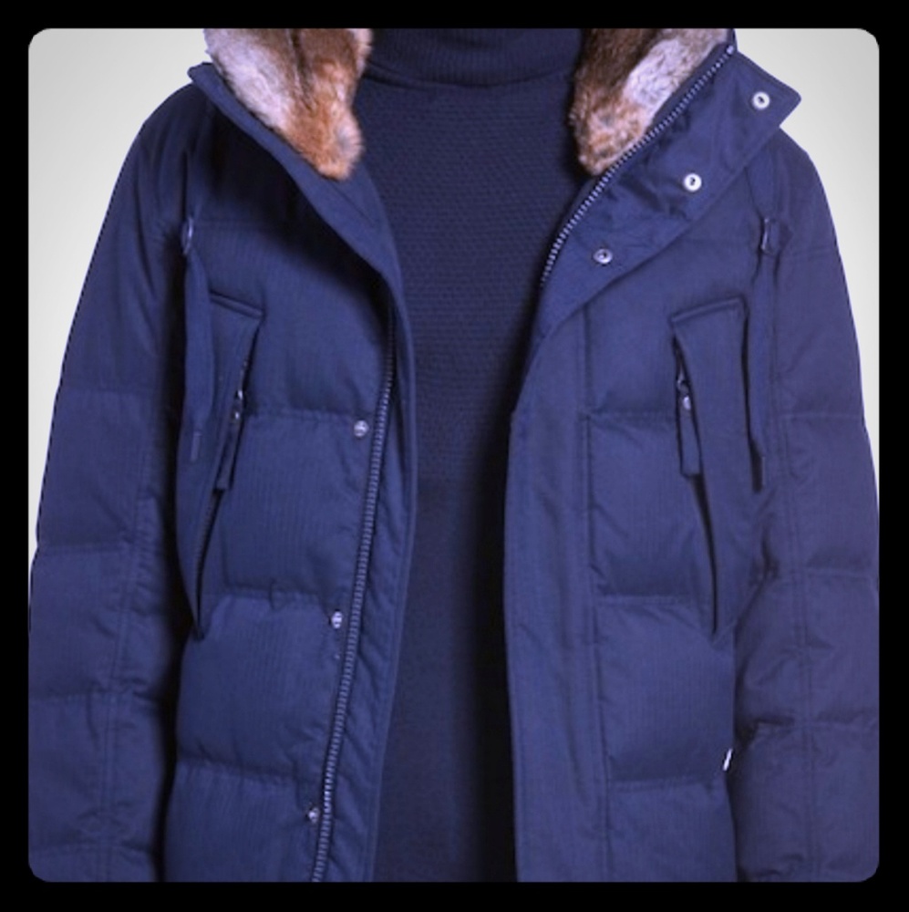 Mens down coat